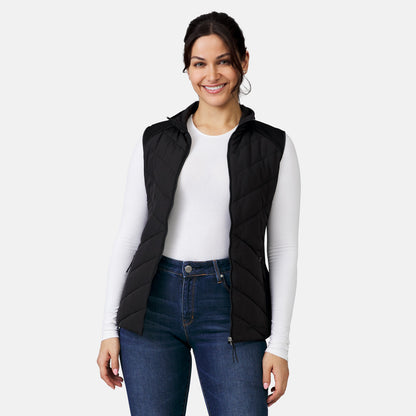 Women's Quilted Hybrid Vest