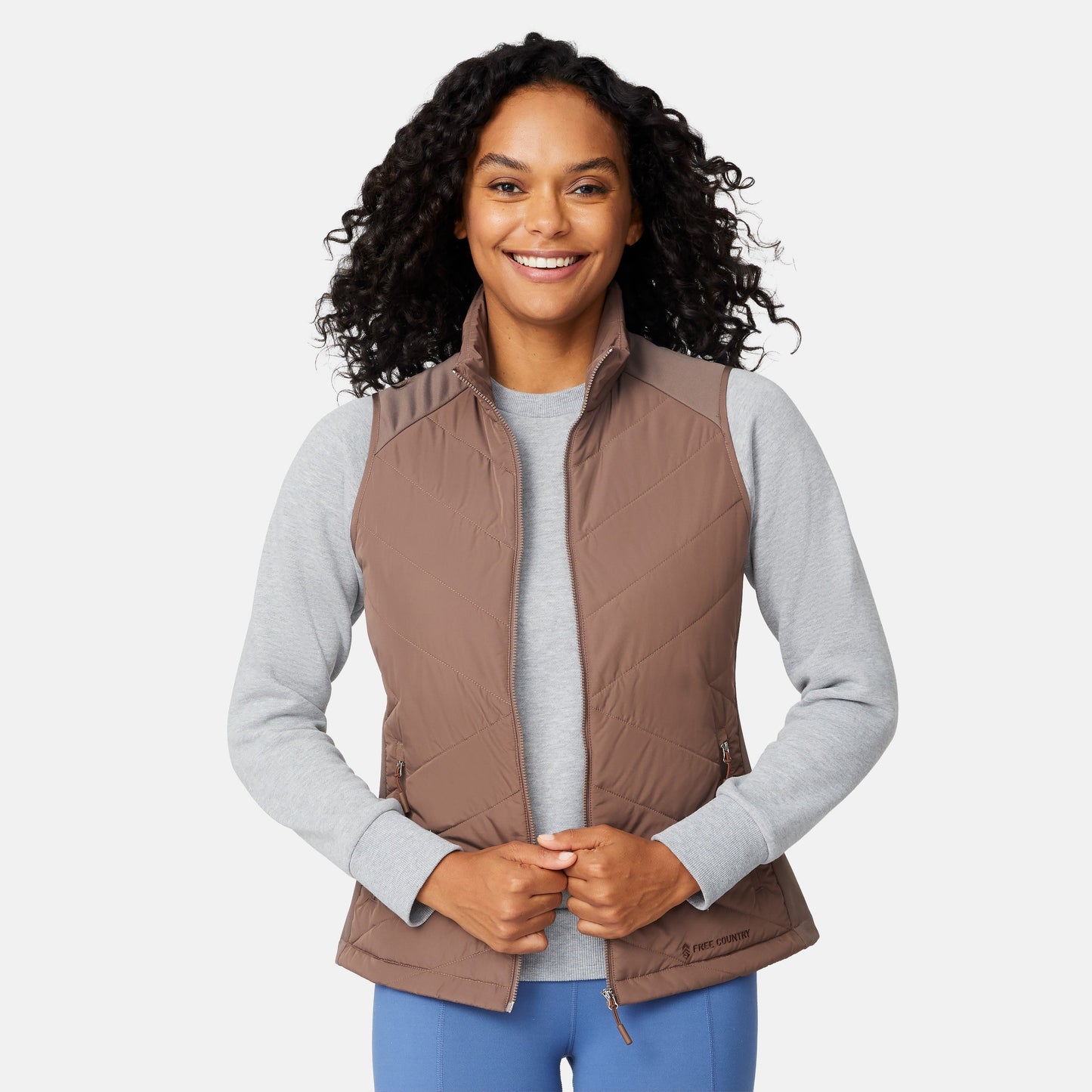 Women's Quilted Hybrid Vest