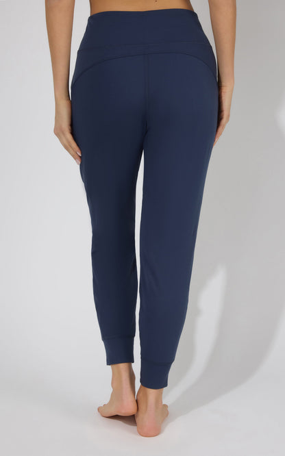 Interlock Zipper Pockets Greenwich Jogger - Our Linen Story