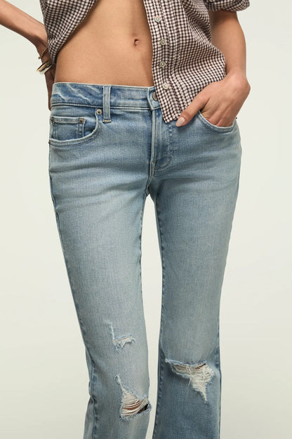 Lucky Brand Women's Mid Rise Sweet Flare - Capsize Dest