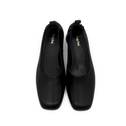 Planner Mini Block Heel - Black