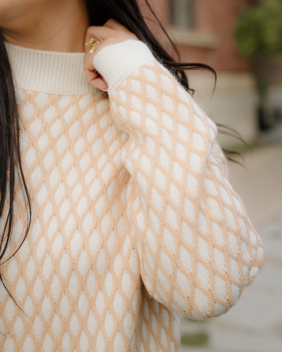 Daphne Mock Neck Sweater