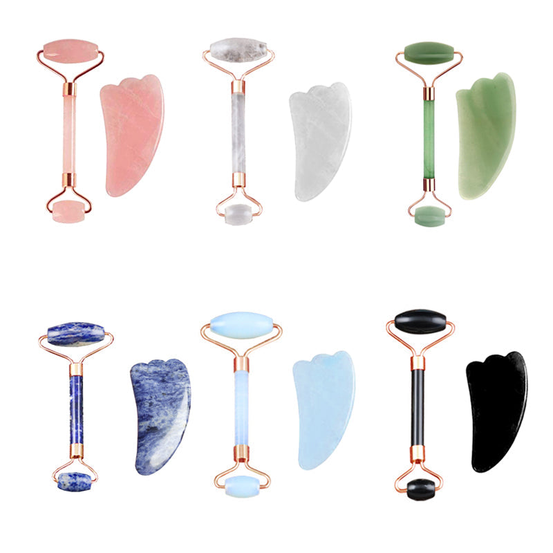 Gemmalina Rock N Roll Natural Gem Rollers and Gem Stones To Grow Young Gracefully HSM Vista Shops