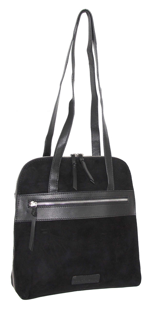 Cool Convertible Tote/Back Pack in Black