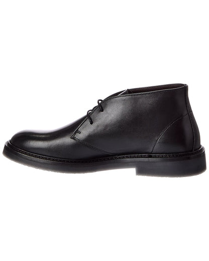 BLACK LEATHER-