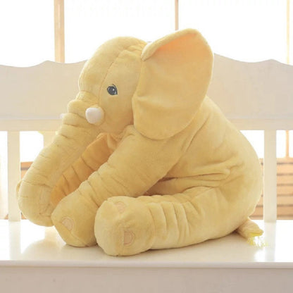 Elephant Plush Pillow Cover – Soft Short Plush Baby & Kids Sleep Cushion Shell