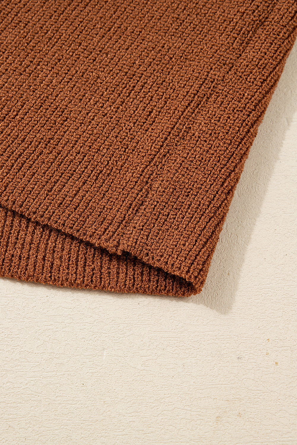 Threaded Pear Gabriella Knit Neckline Short Cardigan