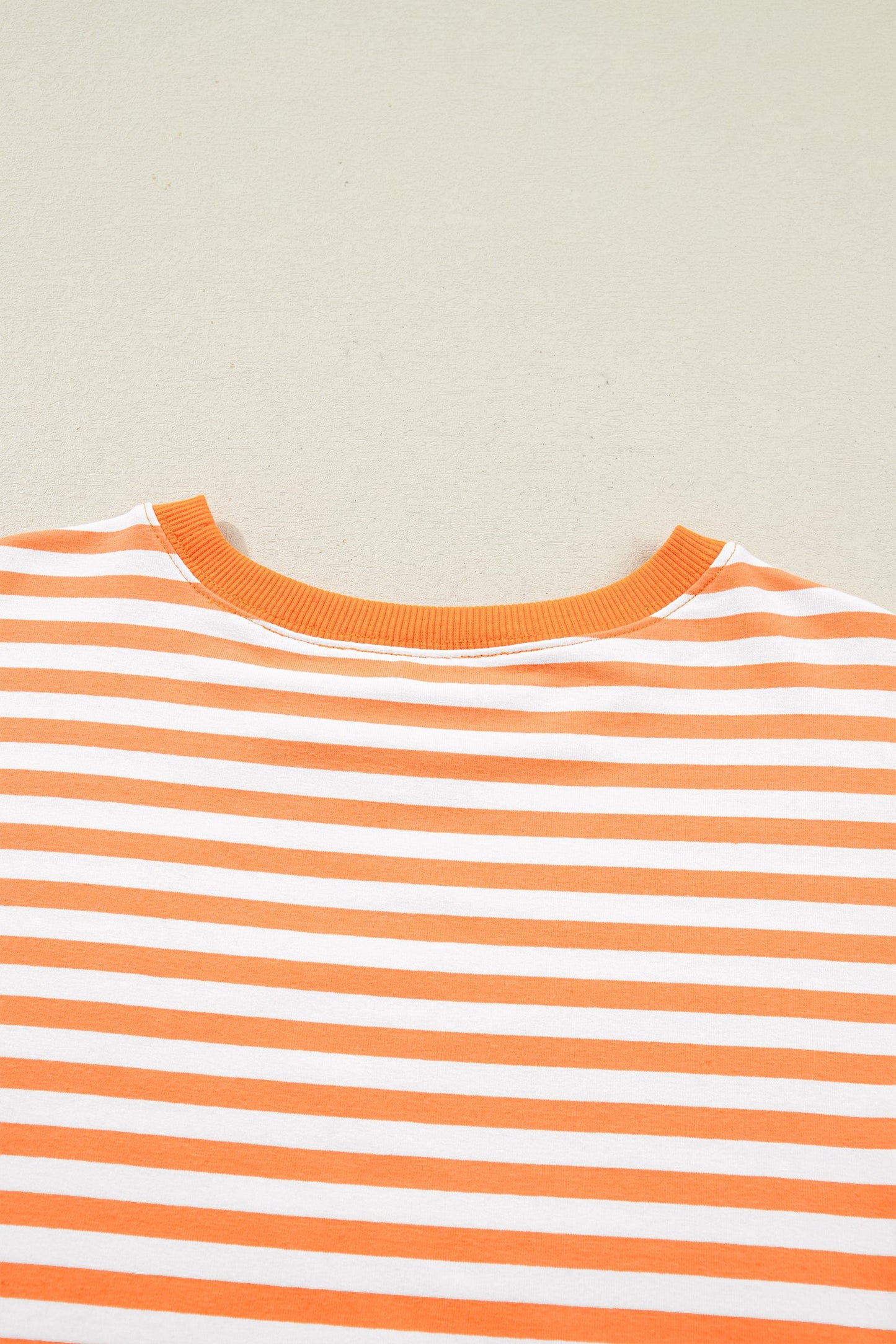 Threaded Pear Dulce Seam Patchwork Pullover Top
