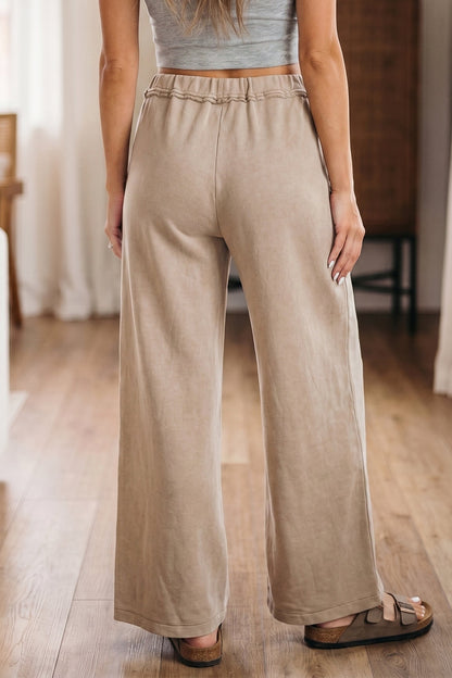 Threaded Pear Anastasia Wide Leg Western Pants