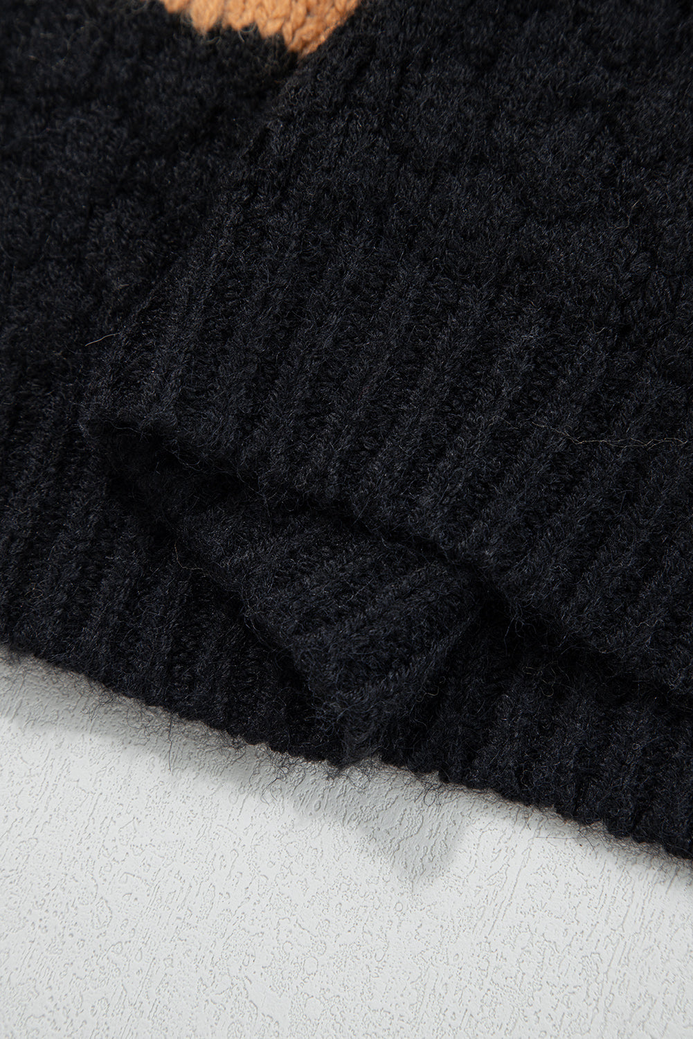 Threaded Pear Abigail Block High Baggy Sweater