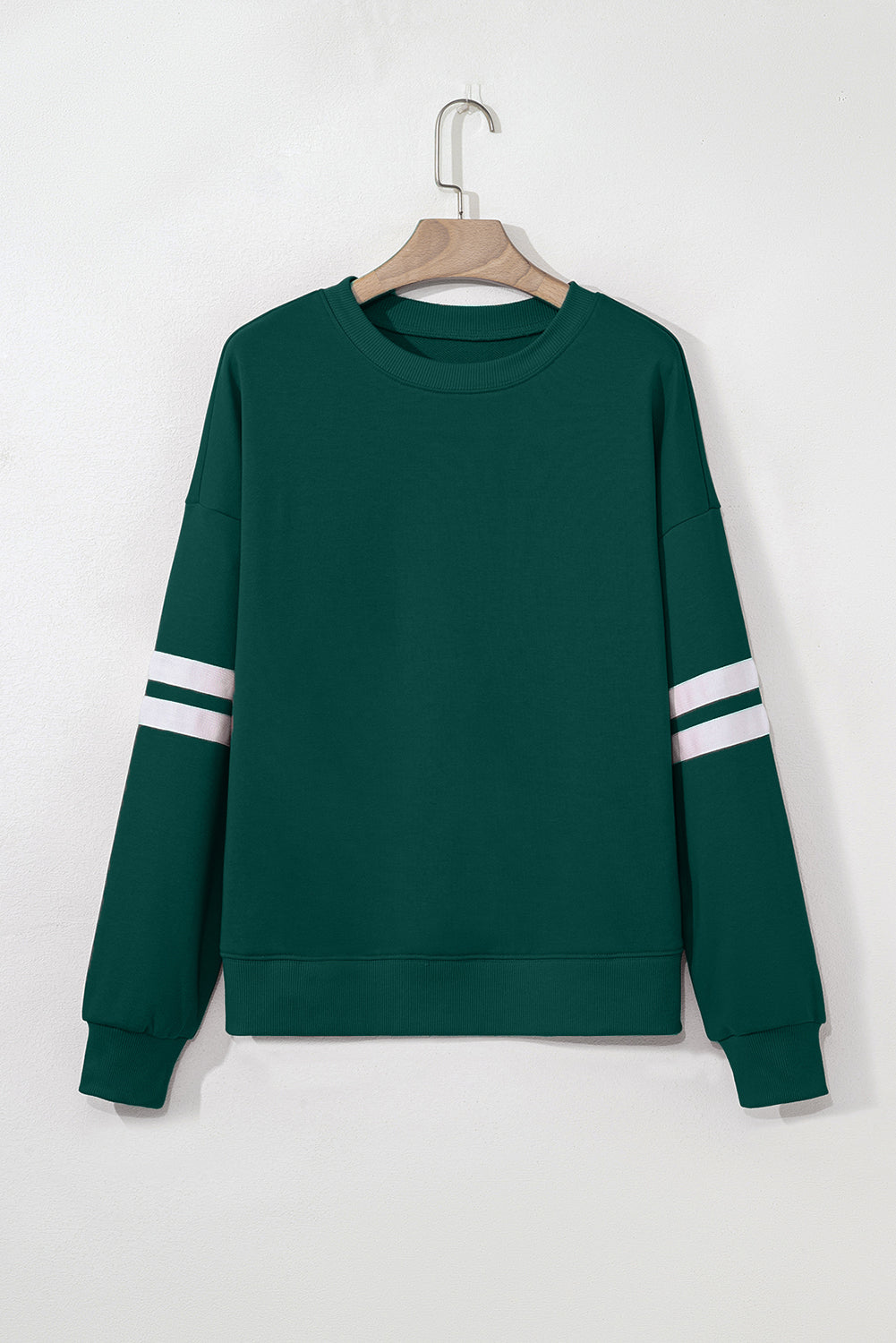 Threaded Pear Taylor Striped Oversized Sweatshirt
