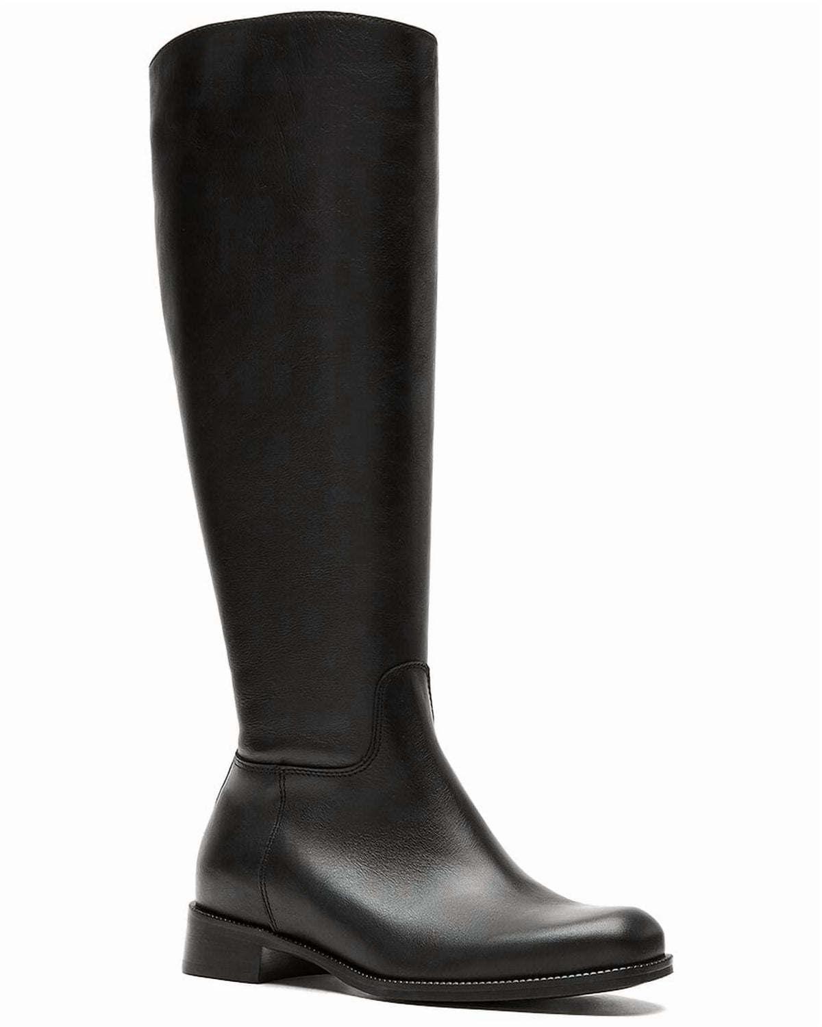 BLACK LEATHER-