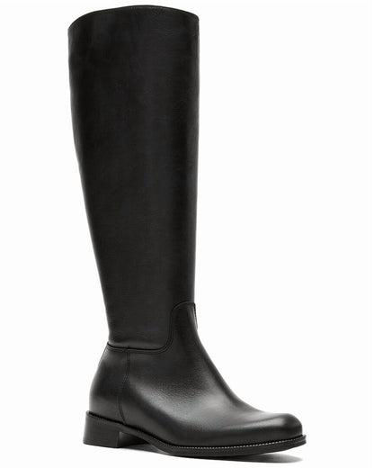 BLACK LEATHER-