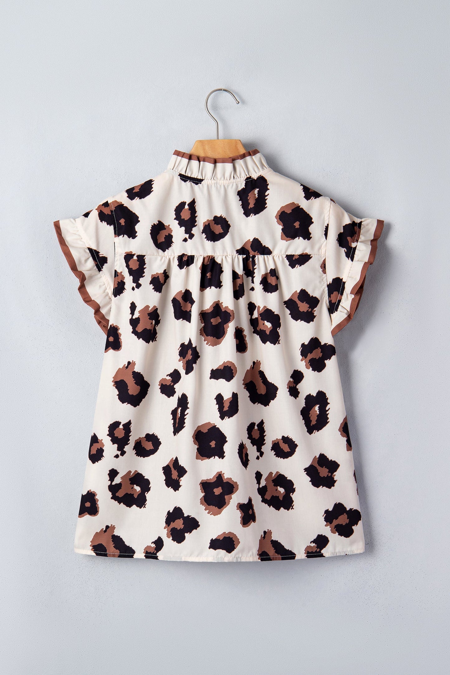 Threaded Pear Mariana Ruffle Sleeve Summer Blouse