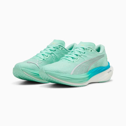 PUMA Deviate Nitro 3 Melt Women's Running Shoes — Mint