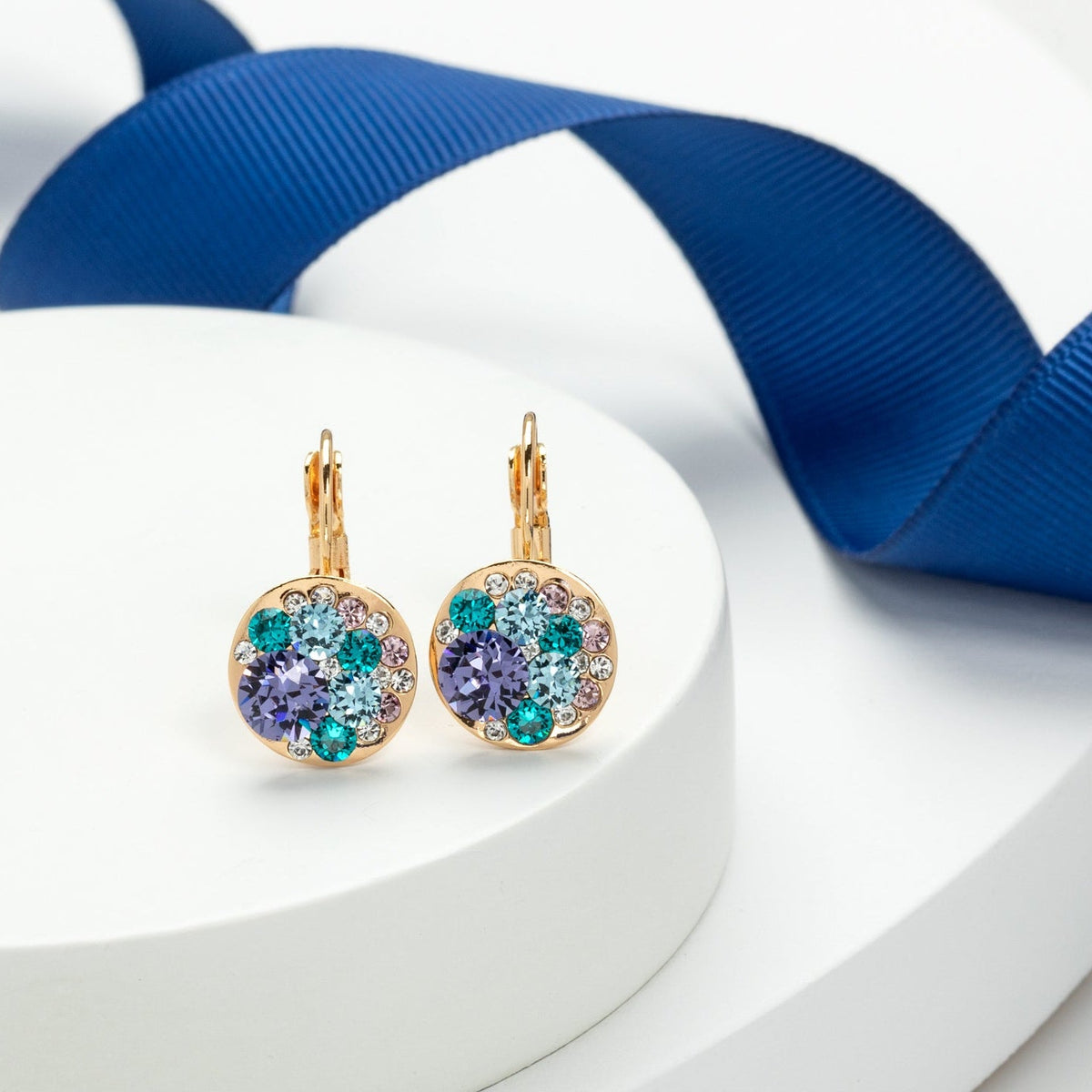 Gold Purple & Blue-