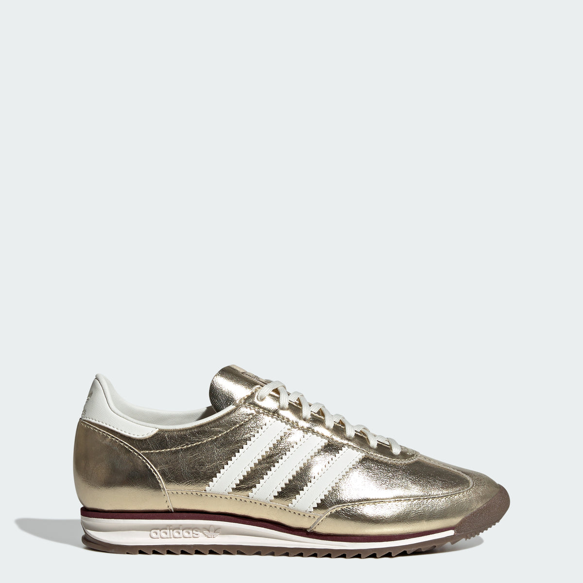 Gold Metallic / Off White / Shadow Red-