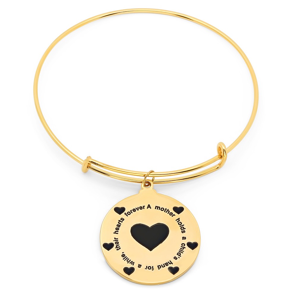 SteelTime Women's Stainless Steel 'I Loved You Yesterday, I Love You Still, I Always Have, I Always Will' Pendant