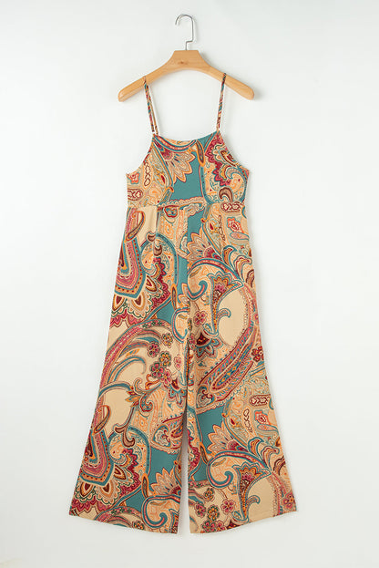 Threaded Pear Alondra Elegant Wide Leg Jumpsuit