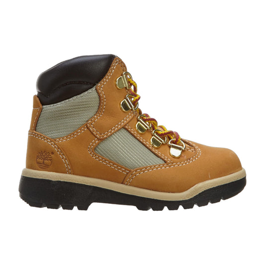 Timberland 6-Inch Field Boot Toddlers' (TD) Boots — Wheat Nubuck