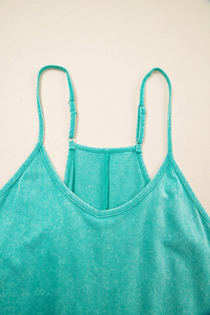 Threaded Pear Isabela Wash Spaghetti Straps Romper