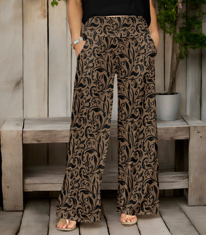 Brown and Black-
