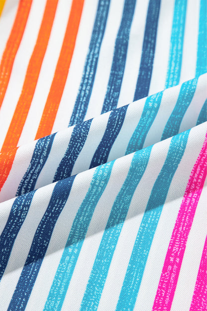 Threaded Pear Winter Drop Shoulder Loose Shirt