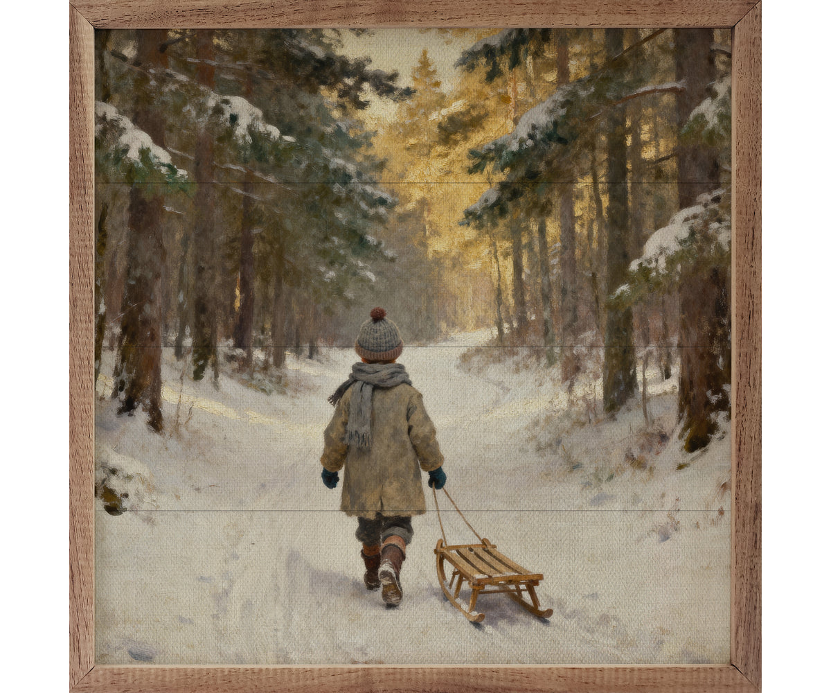 Kendrick Home Walking With Sled