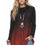 Black Red Linear Ombre
