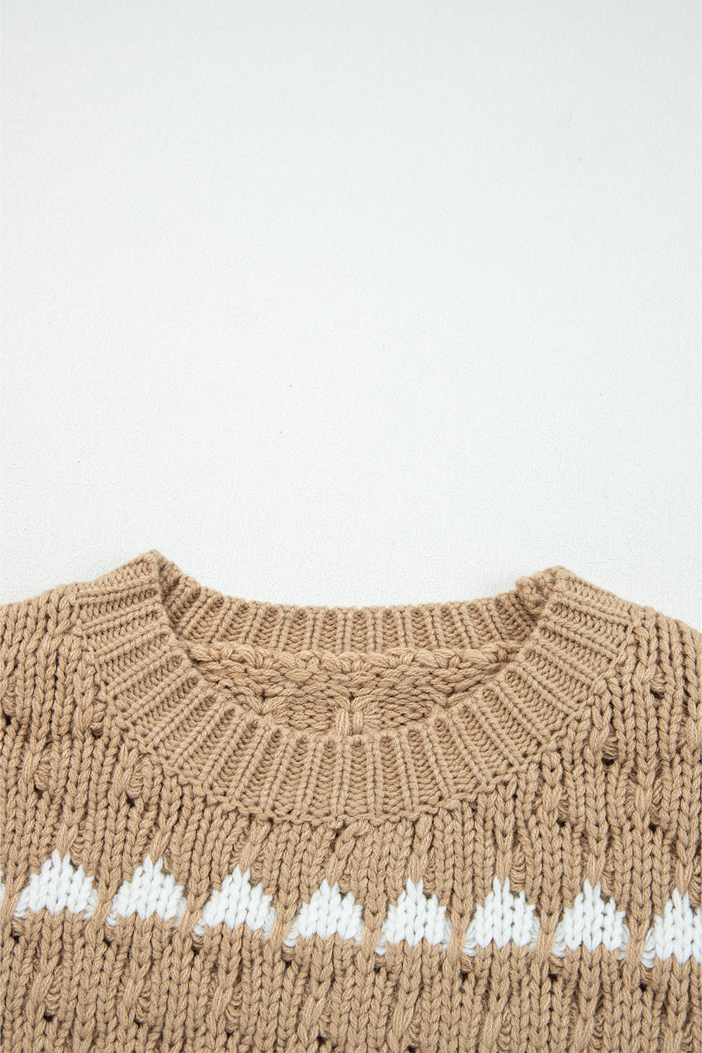 Threaded Pear Avery Puff Sleeve Baggy Sweater