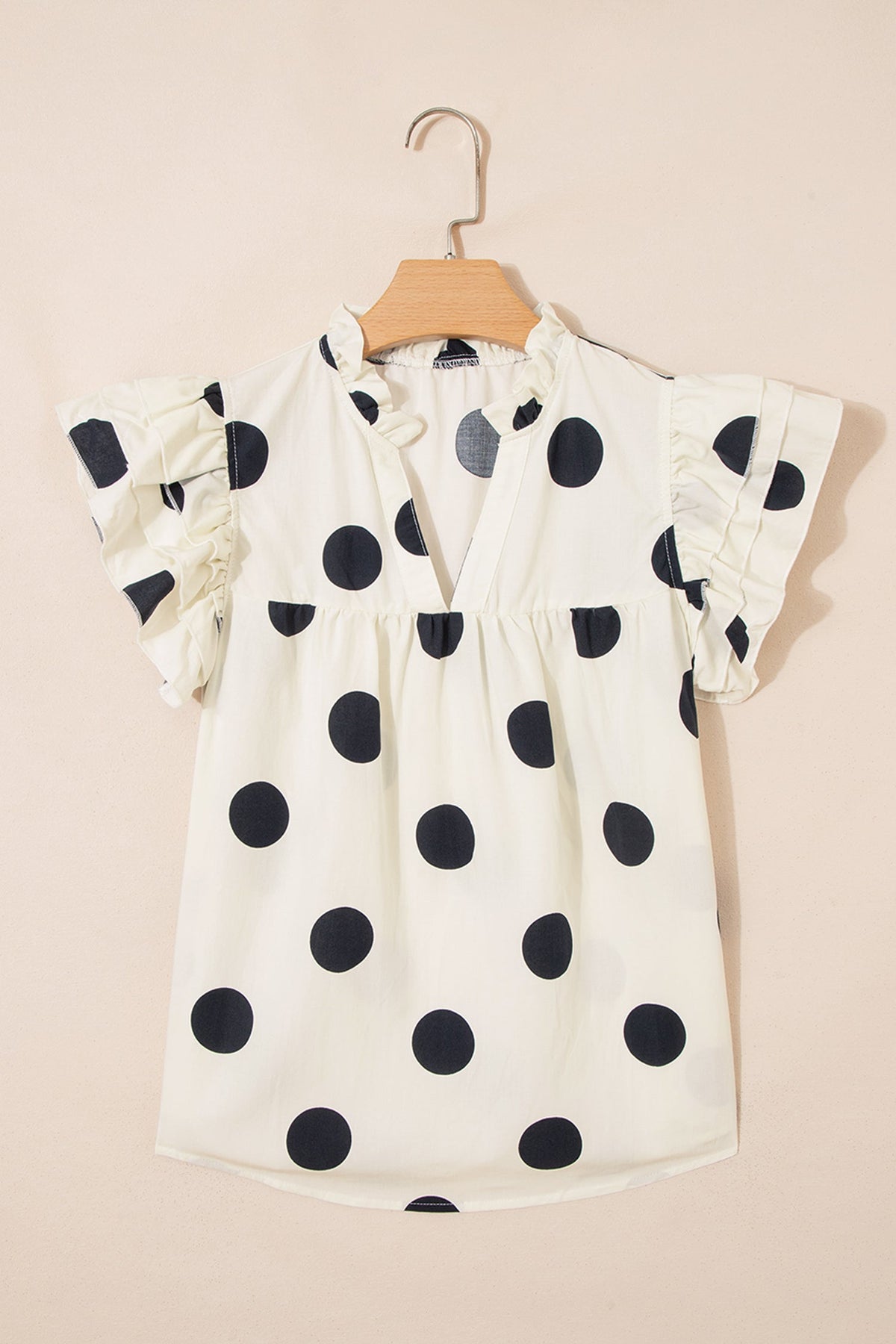 Threaded Pear Jane Short Sleeve Shift Blouse