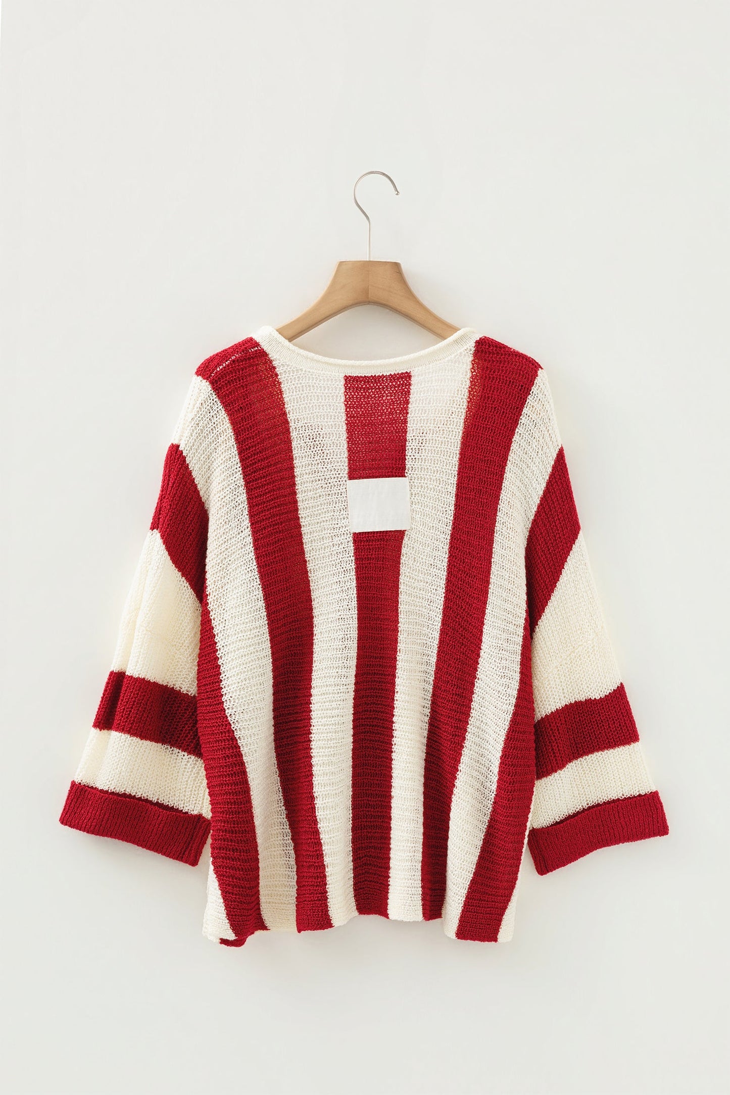 Threaded Pear Anika Colorblock Bracelet Sleeve Sweater