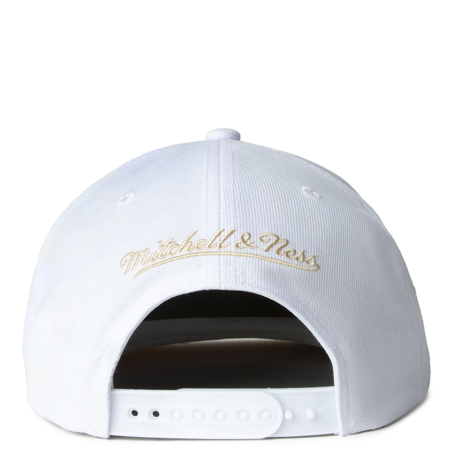 Men's Mitchell & Ness Nhl Winter White Snapback Ducks - White