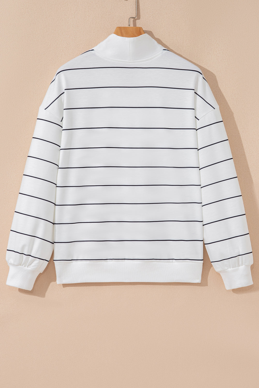 Threaded Pear Skyler Print Drop Shoulder Long Sleeve Top