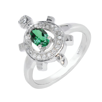 Green White-