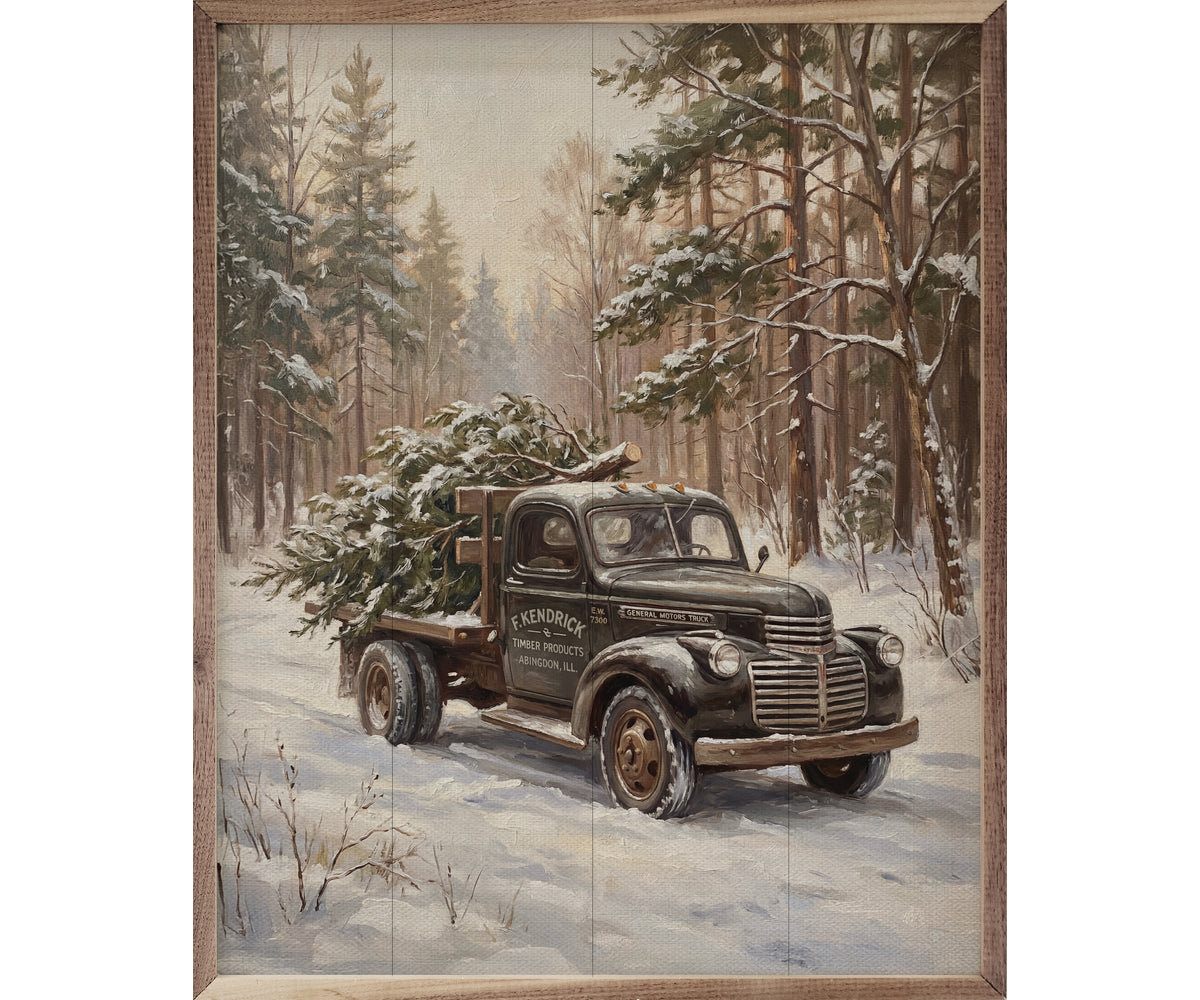 Kendrick Home Kendrick Truck Snowy Timber