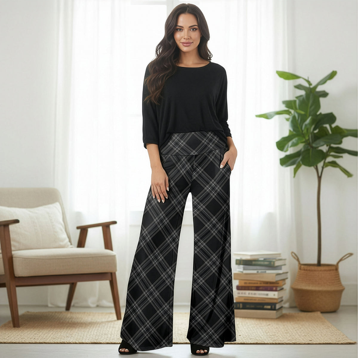 Grey and Black 4-