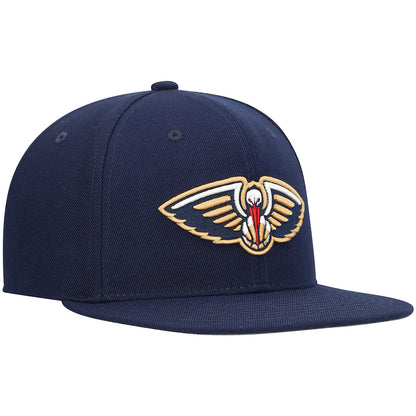 Mitchell & Ness Men's NBA Team Ground 2.0 Snapback Pelicans Snapback Caps