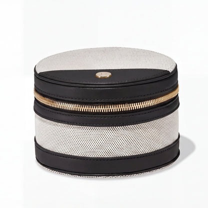 Paravel Jewelry Case - Durable Travel Accessory Organizer Domino Black
