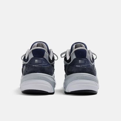 New Balance Made in USA 990v6 Men's Sneakers — Navy Suede Low-Top