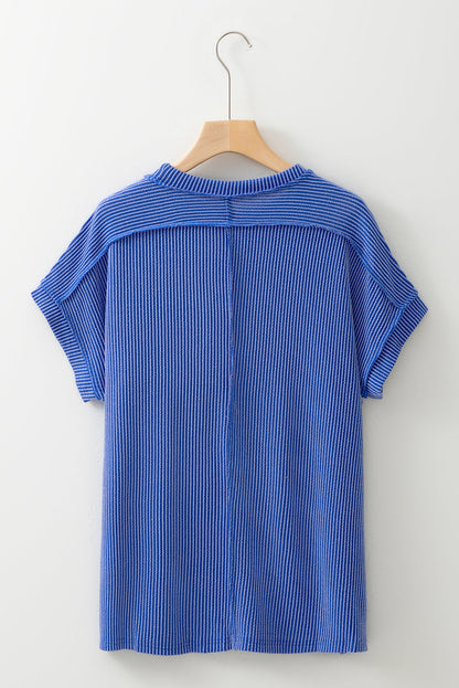 Threaded Pear Judith Stitching T Shirt T-Shirt