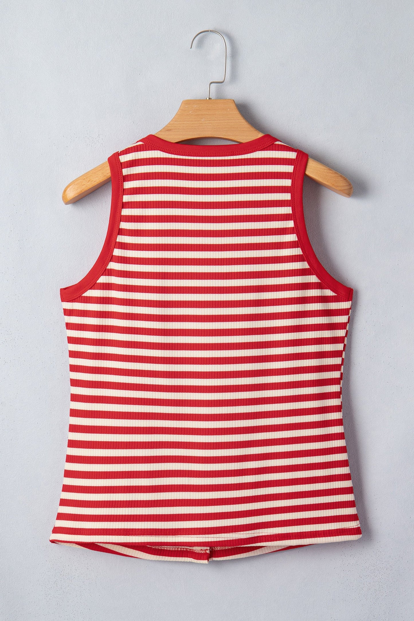 Threaded Pear Monica Ribbed Knit Tank Top
