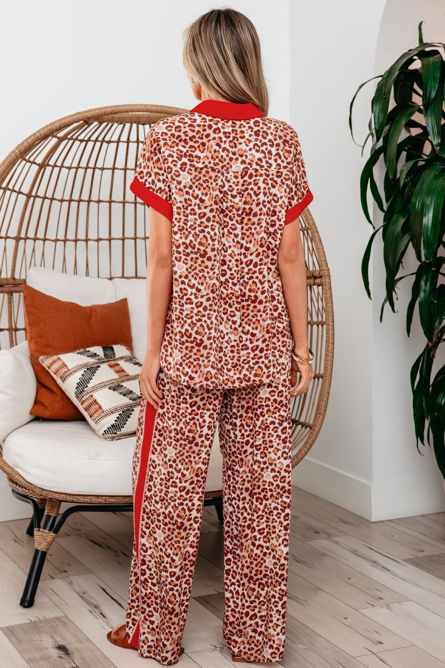Threaded Pear Nyla Contrast Lounge Set