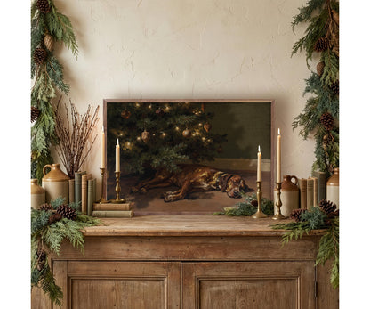 Kendrick Home Hound Under The Christmas Tree