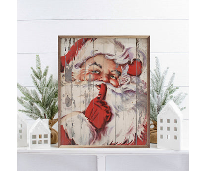 Kendrick Home Santa Be Quiet Shh
