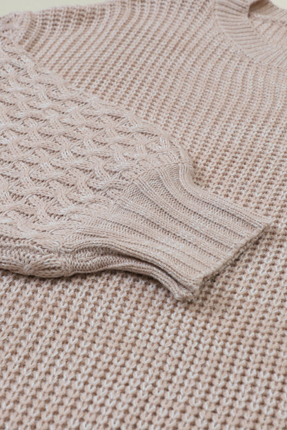 Threaded Pear Scarlett Sleeve Drop Shoulder Sweater