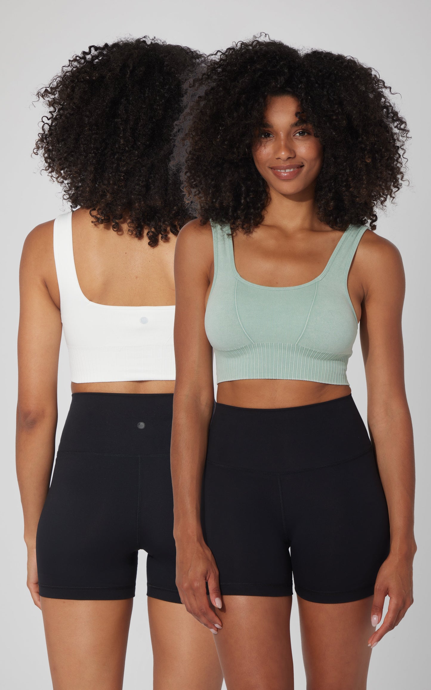 2 PK Stonewash Seamless Bra Tank - Our Cafe Story