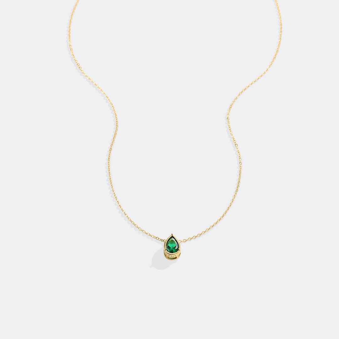 Mint & Lily Diamond Teardrop Necklace