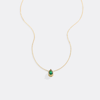 Mint & Lily Diamond Teardrop Necklace