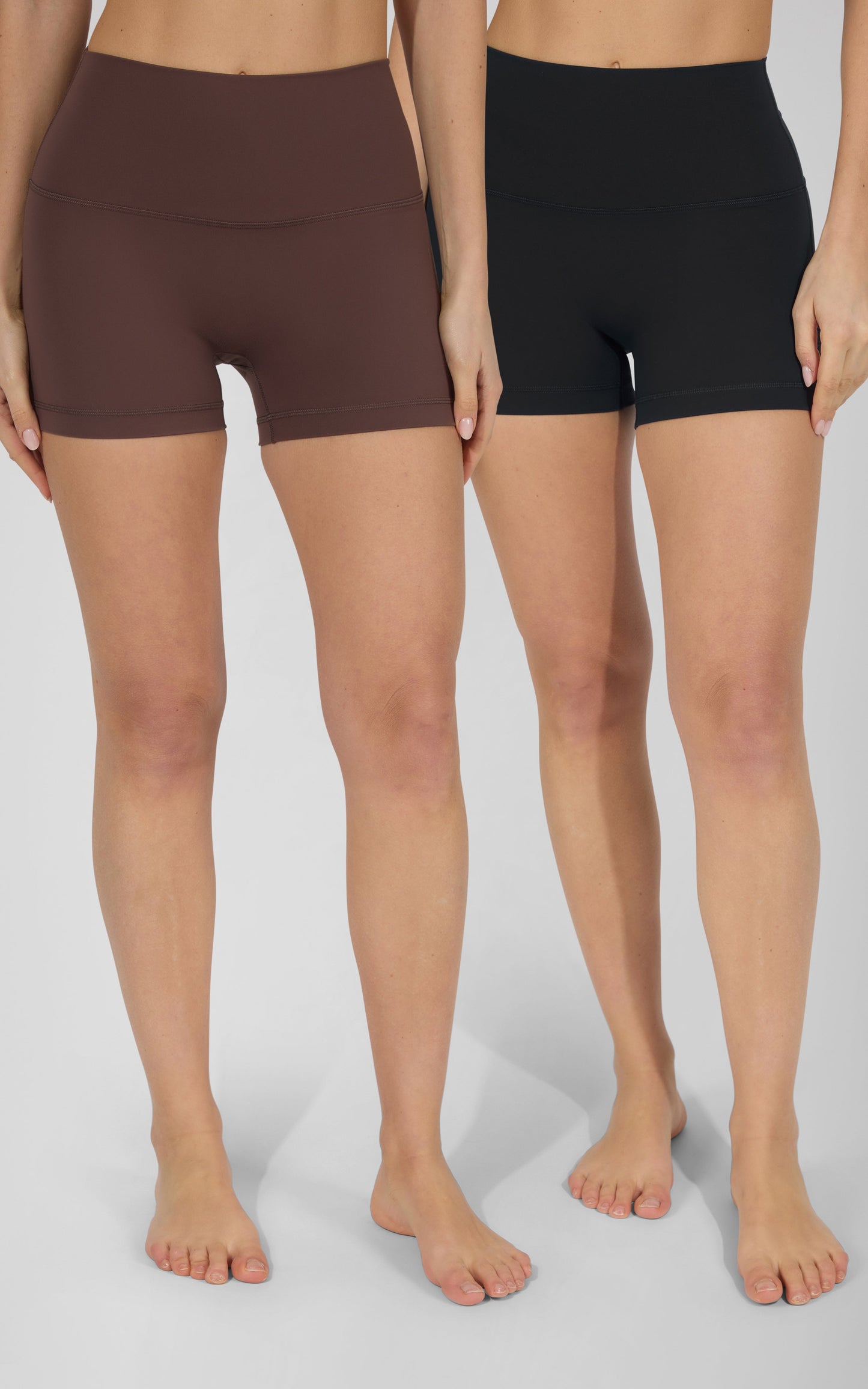 SKN 3.5" No Front Seam  Biker Shorts 2 PK